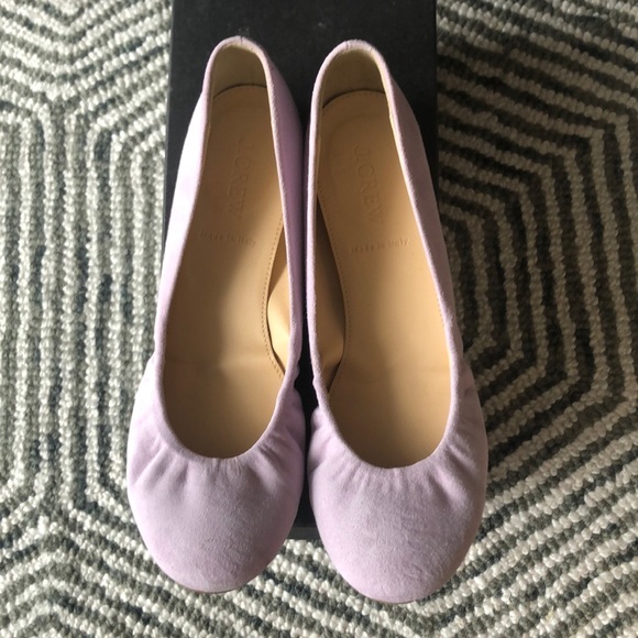 J Crew Cece Suede Ballet Flats 6.5 - Picture 2 of 8